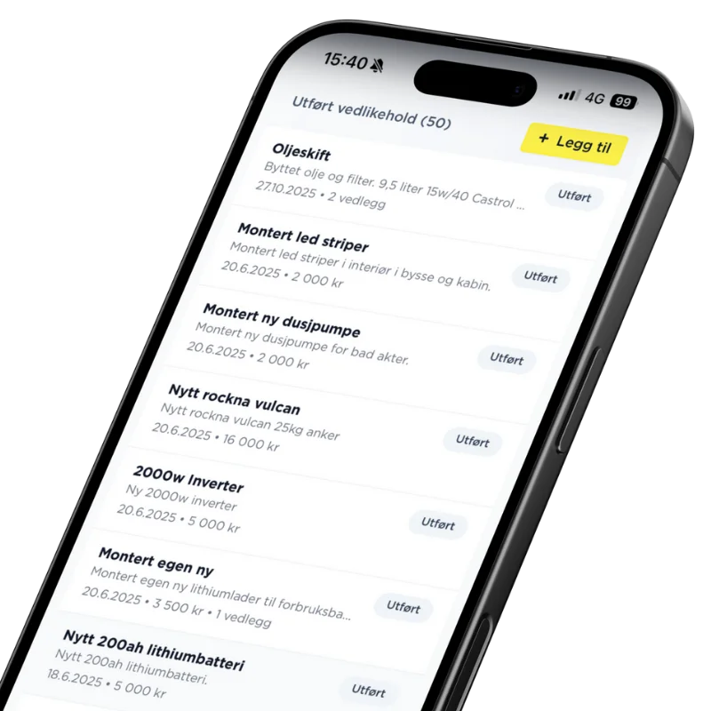 Planlagt vedlikehold i Kveile – oversikt over neste oppgaver